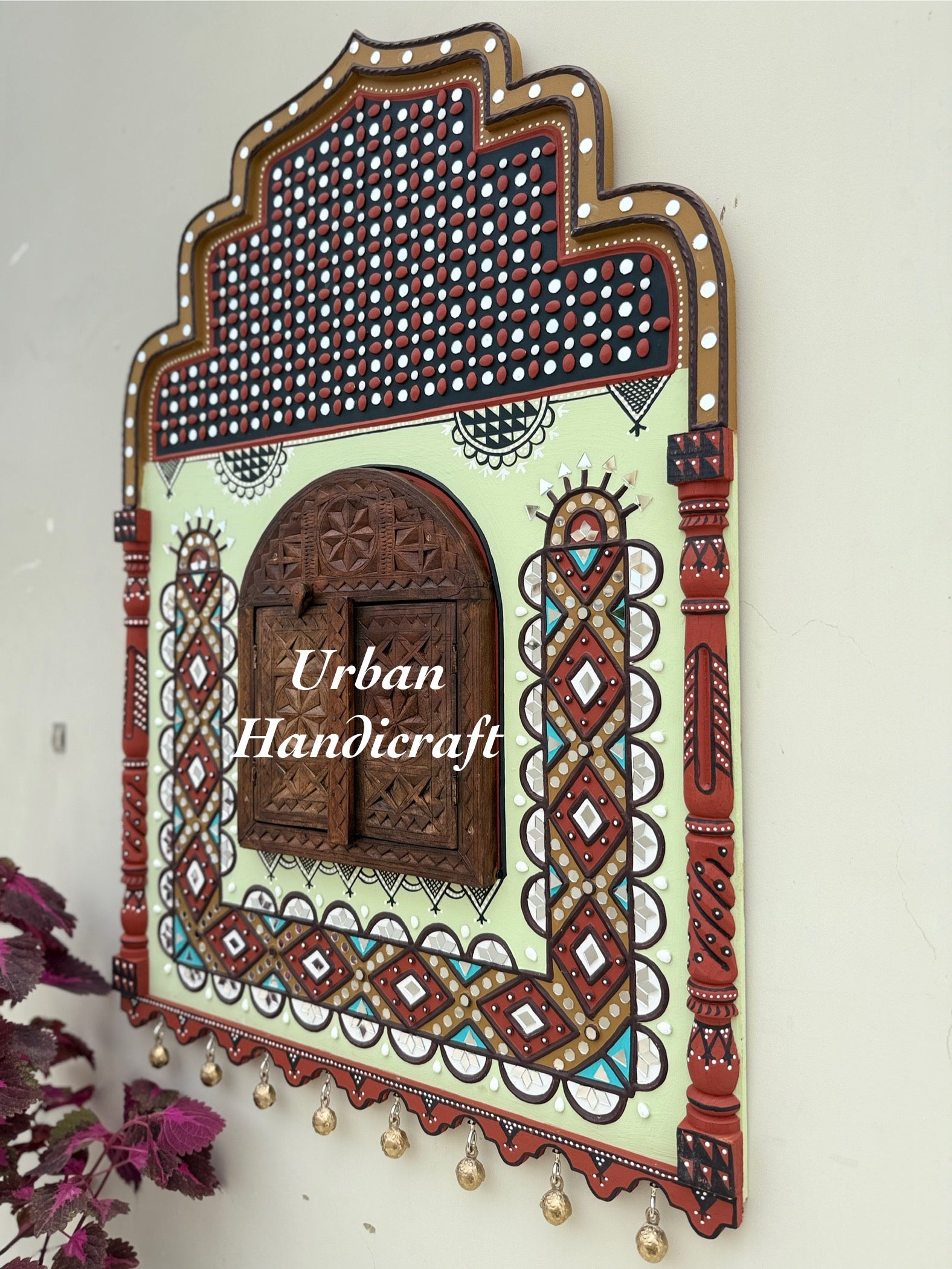 Wooden Jharokha-Wall Decor