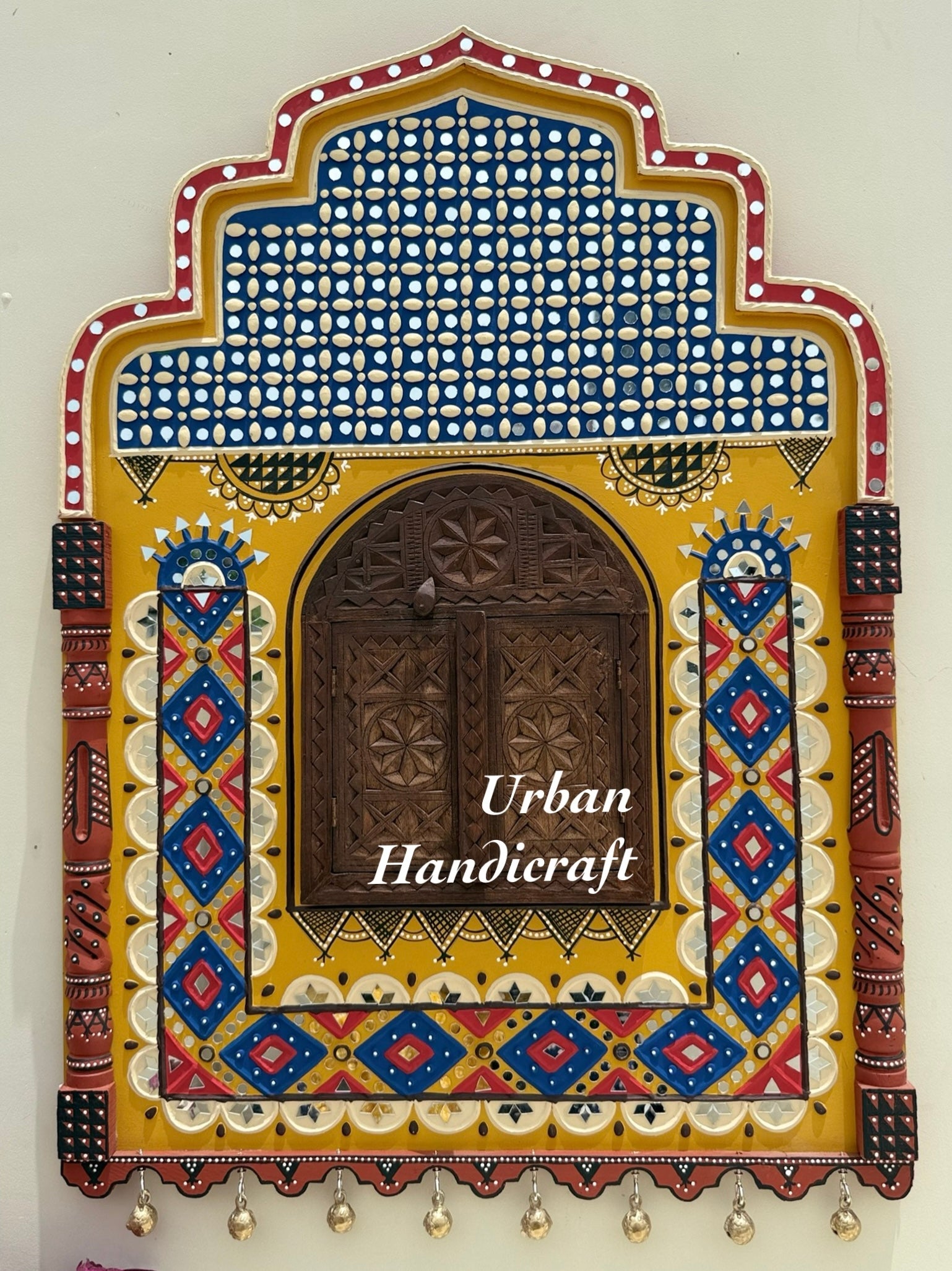 Wooden Jharokha-Wall Decor