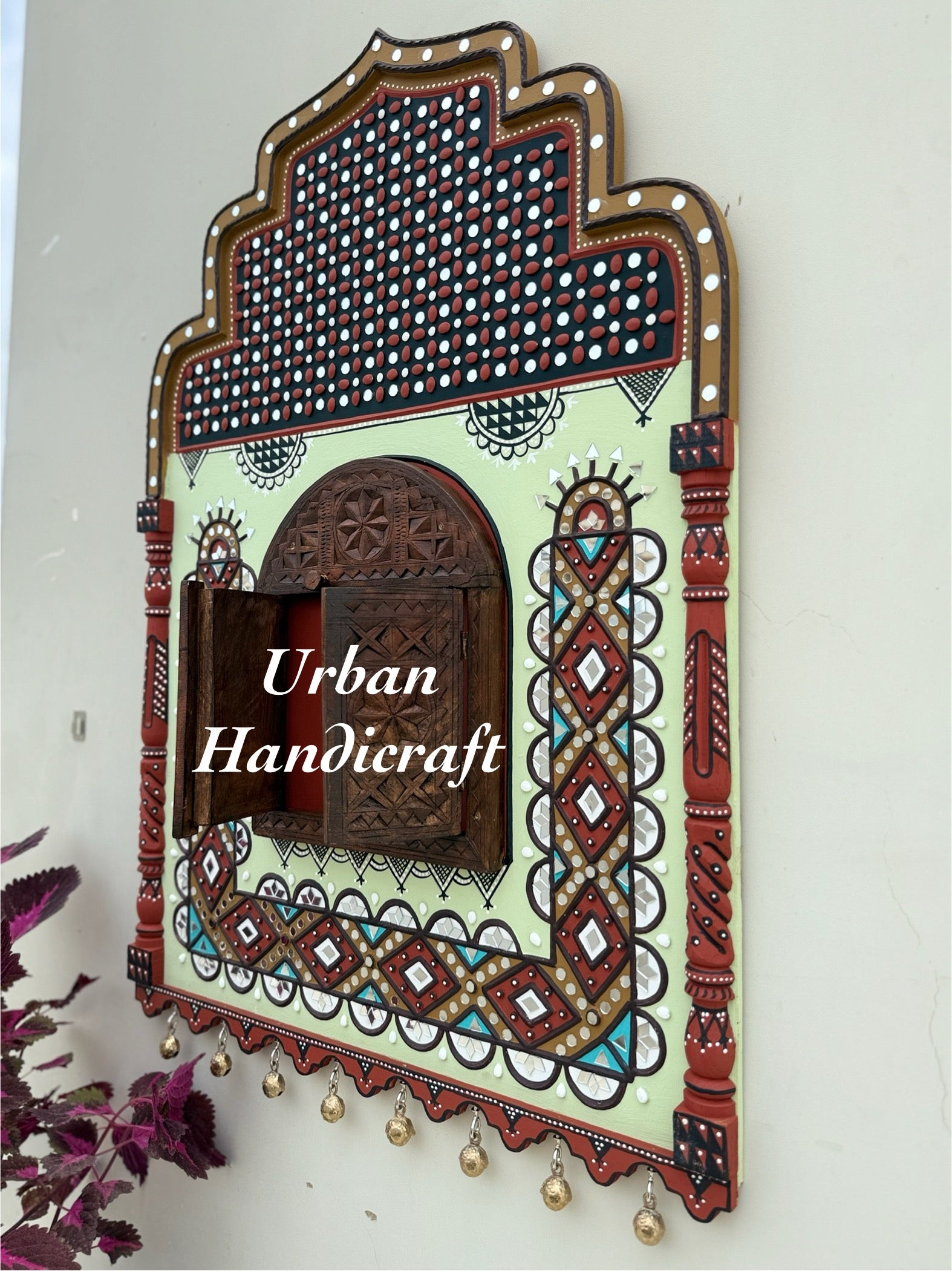 Wooden Jharokha-Wall Decor