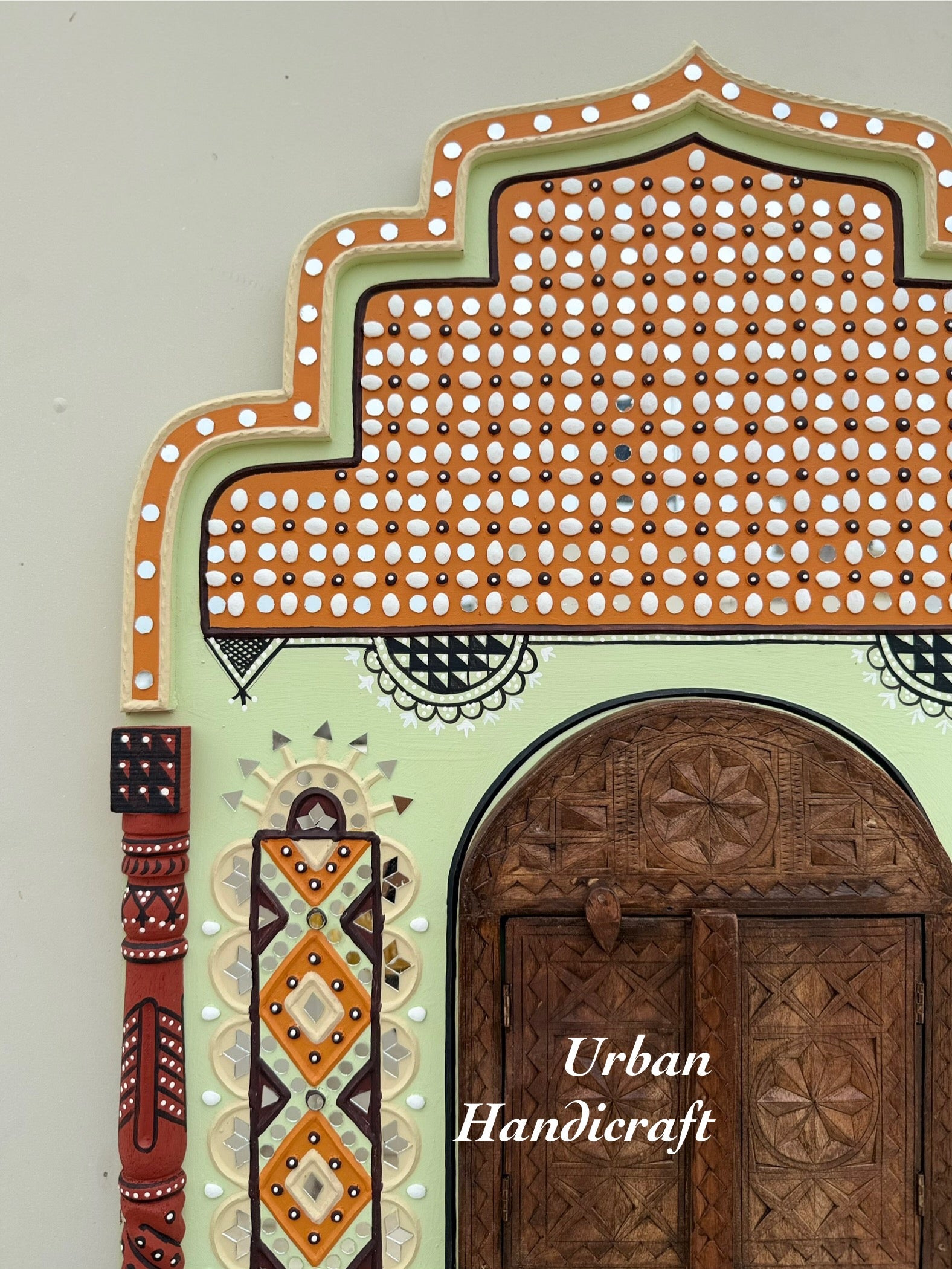 Wooden Jharokha-Wall Decor
