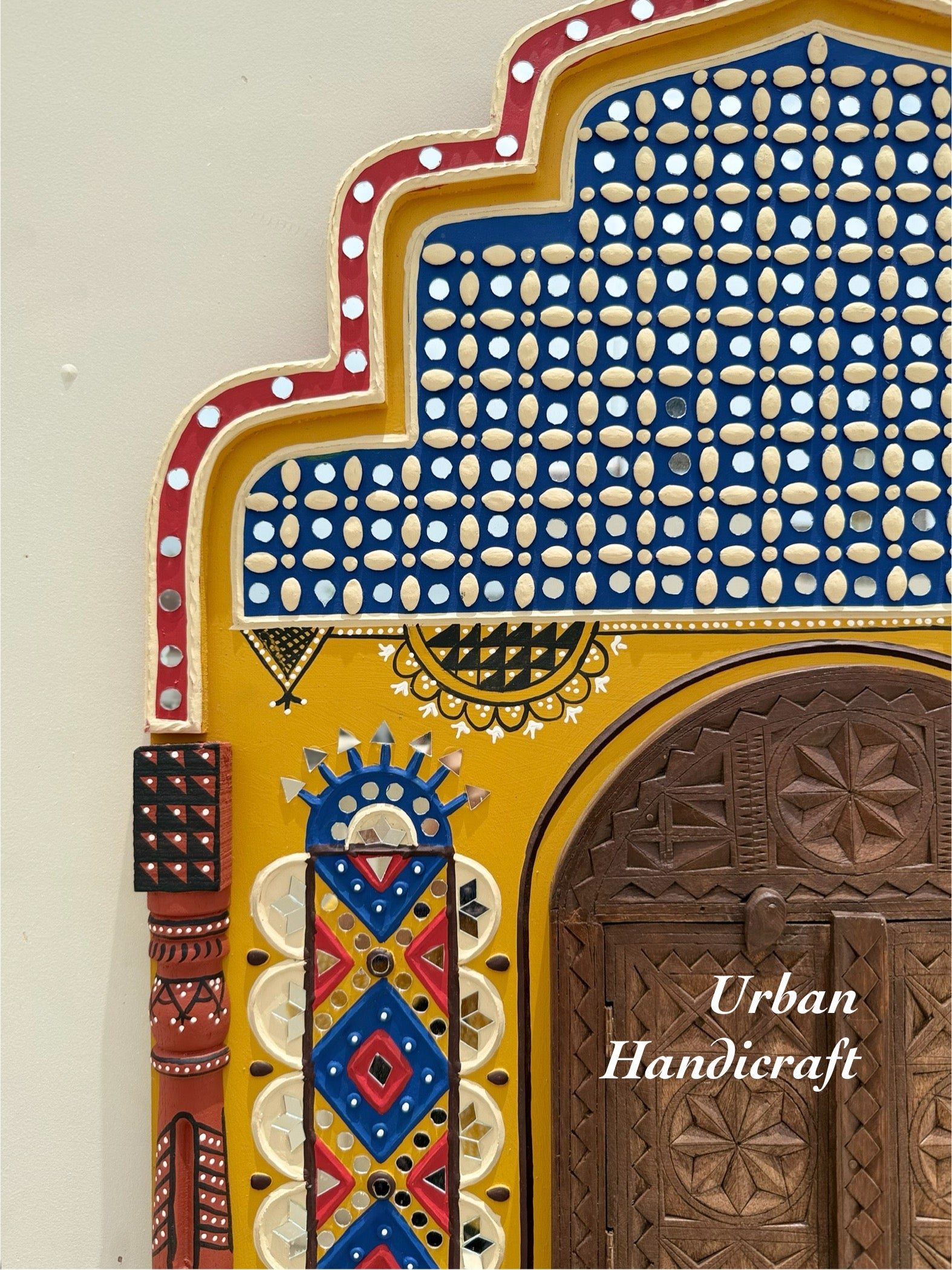 Wooden Jharokha-Wall Decor