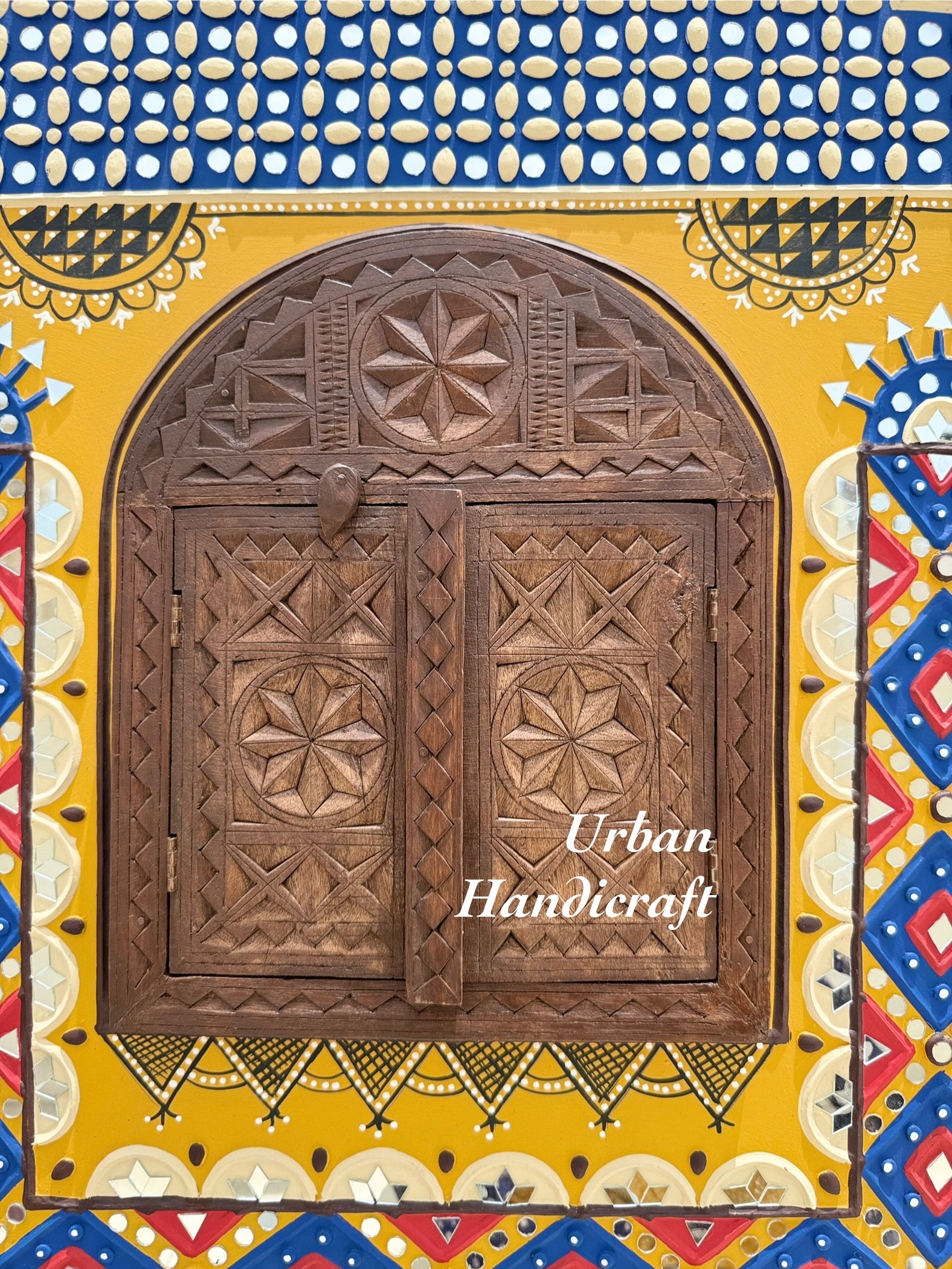 Wooden Jharokha-Wall Decor