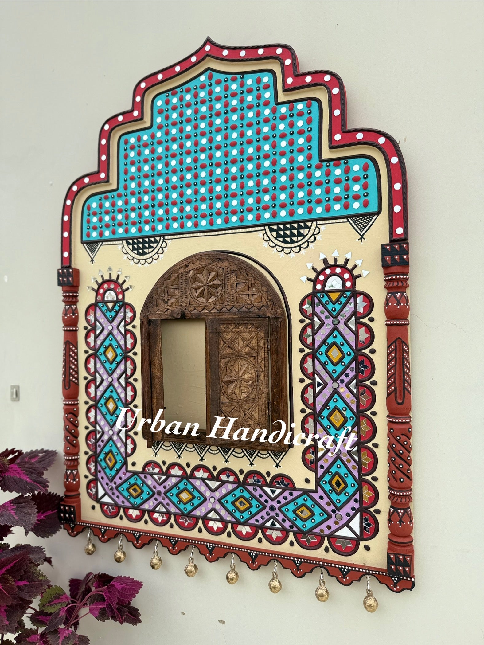 Wooden Jharokha-Wall Decor