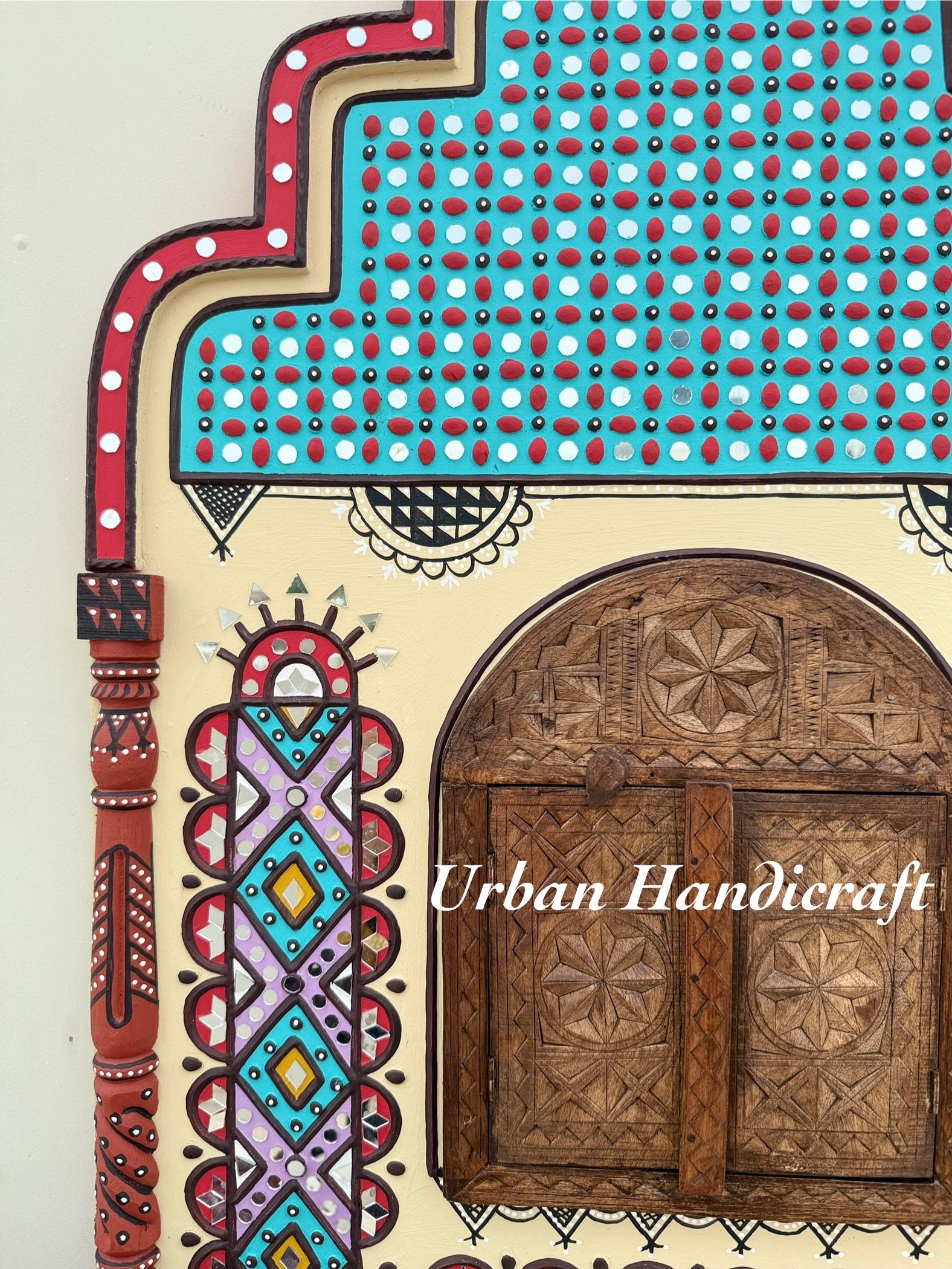 Wooden Jharokha-Wall Decor