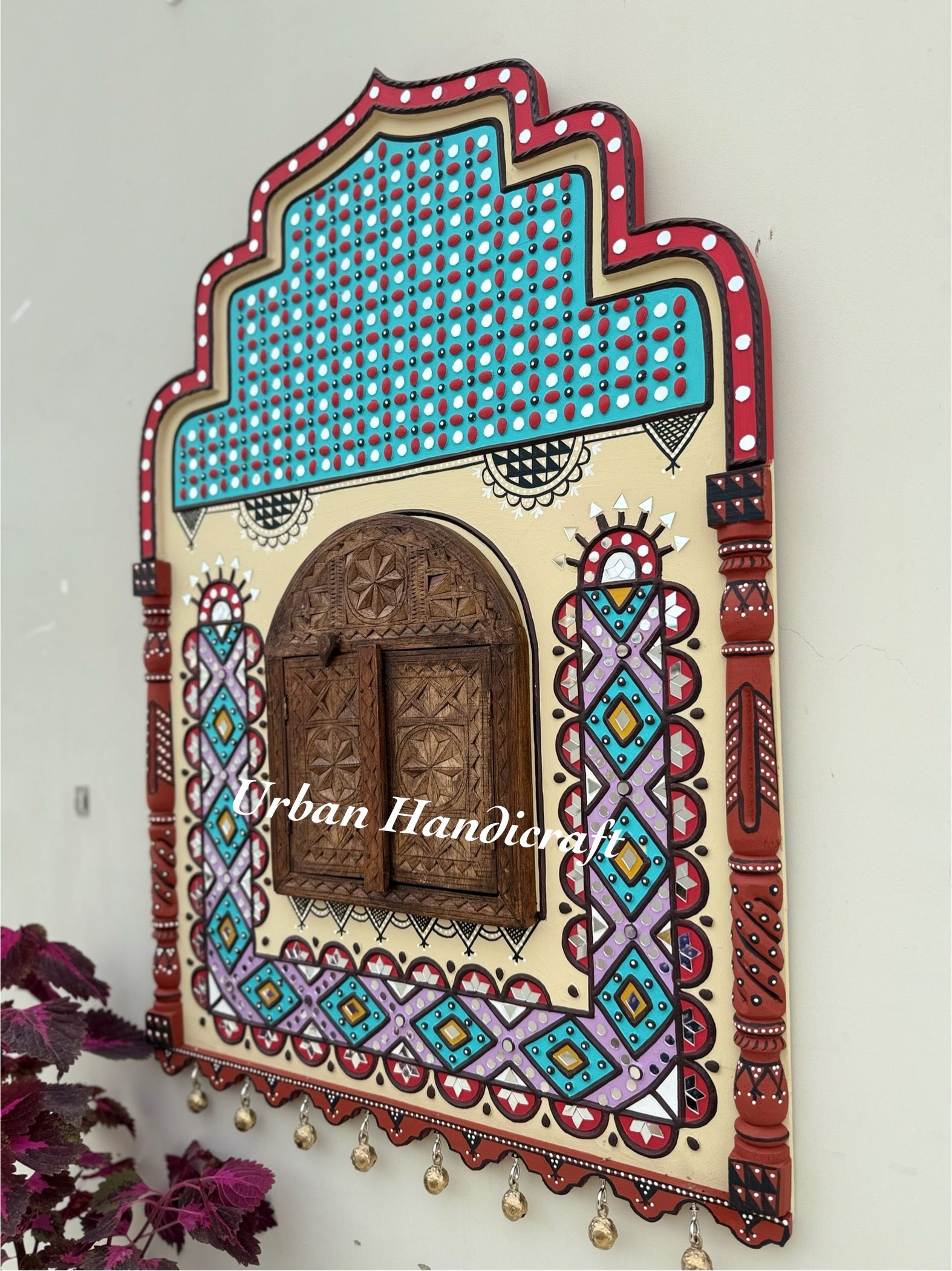 Wooden Jharokha-Wall Decor