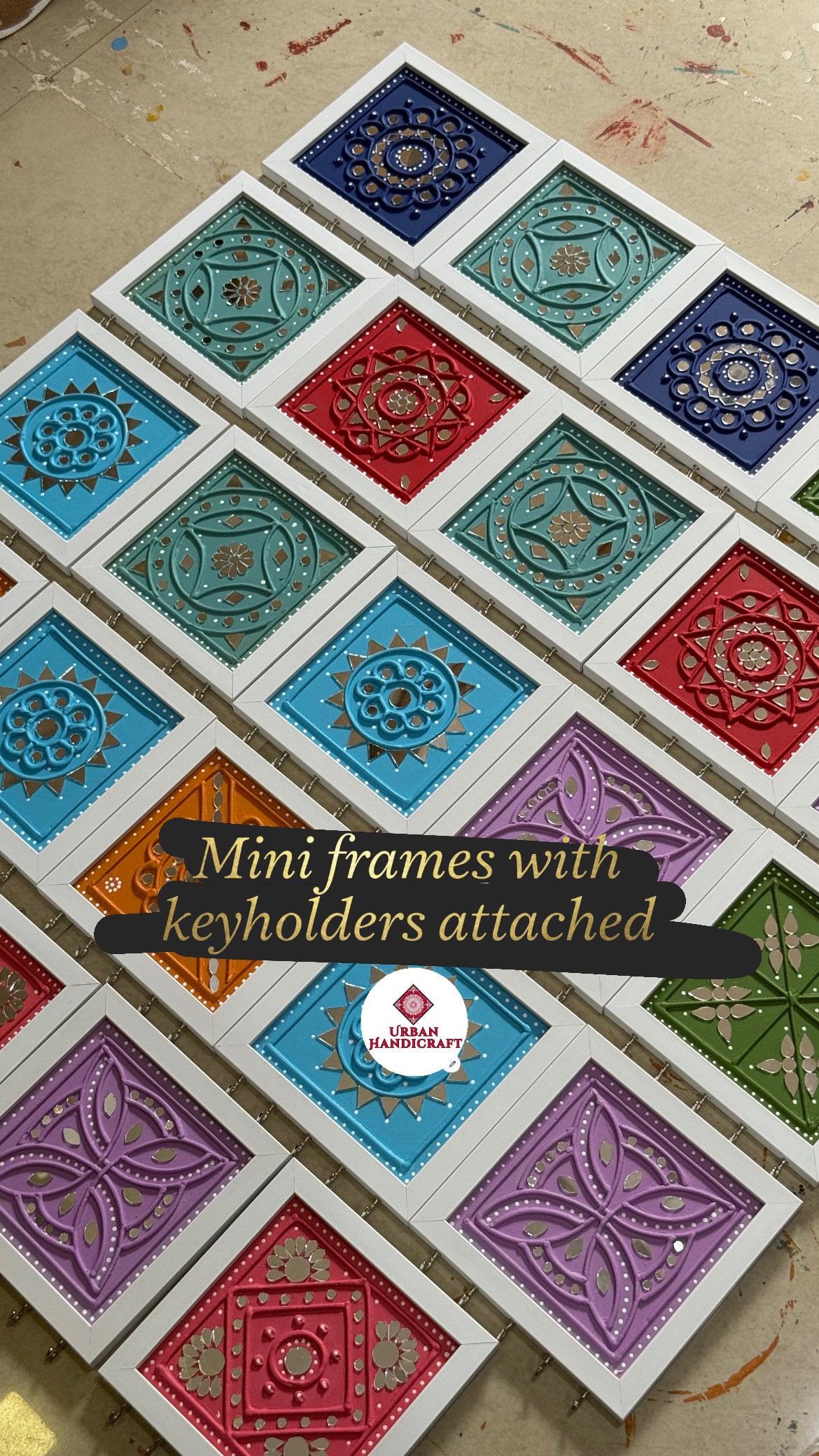 Mini frames keyholders