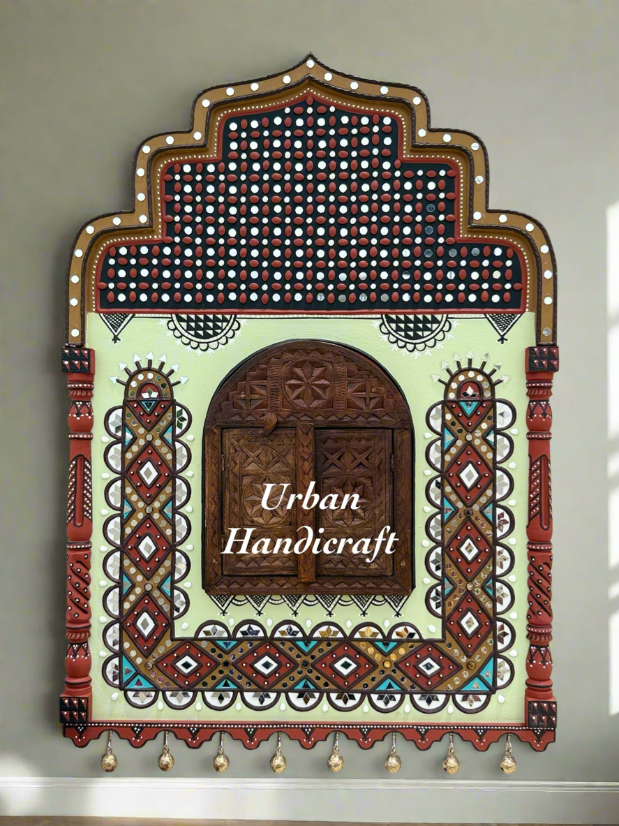 Wooden Jharokha-Wall Decor