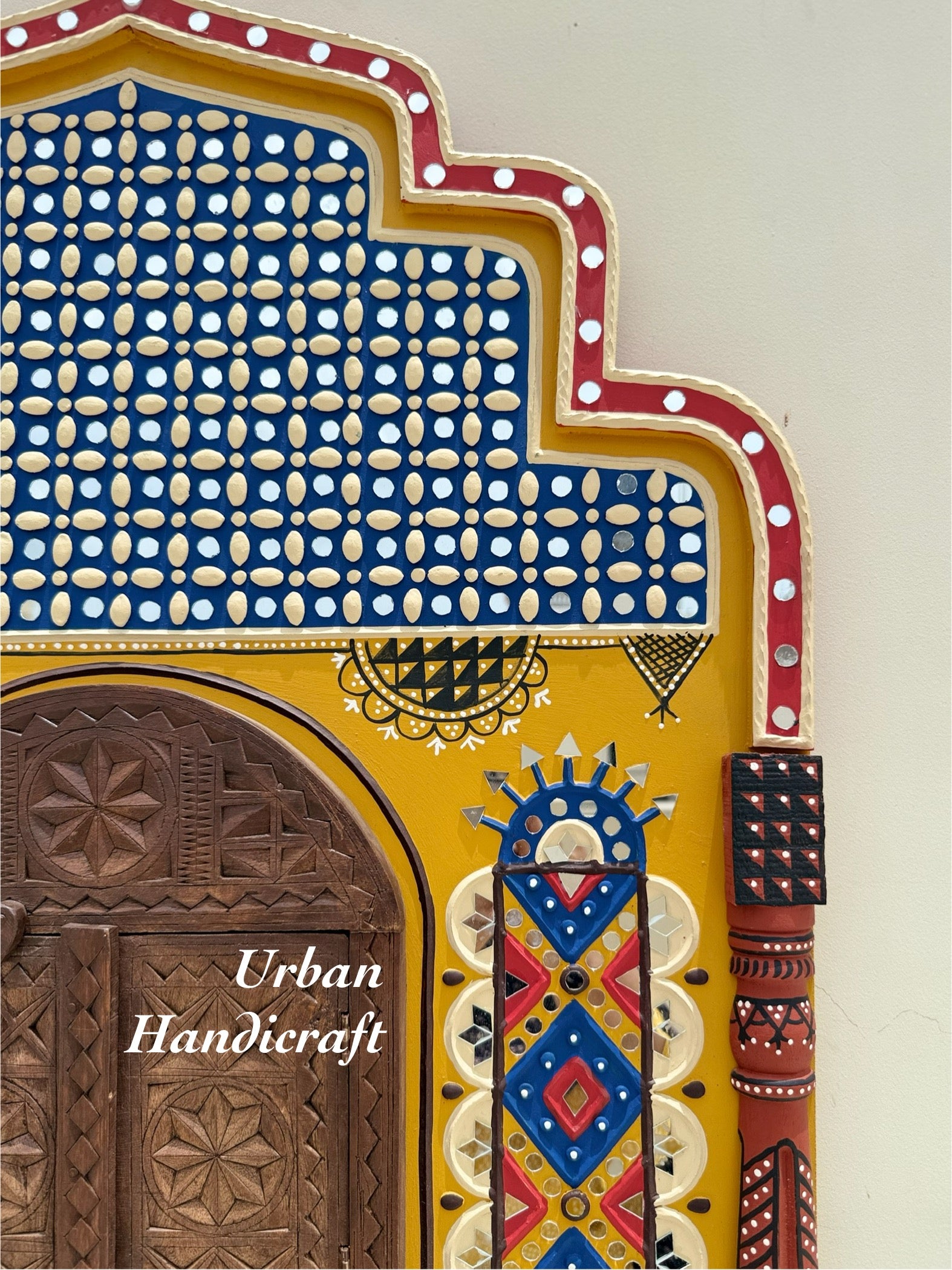 Wooden Jharokha-Wall Decor
