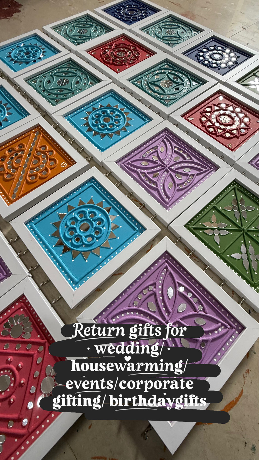 Mini frames keyholders