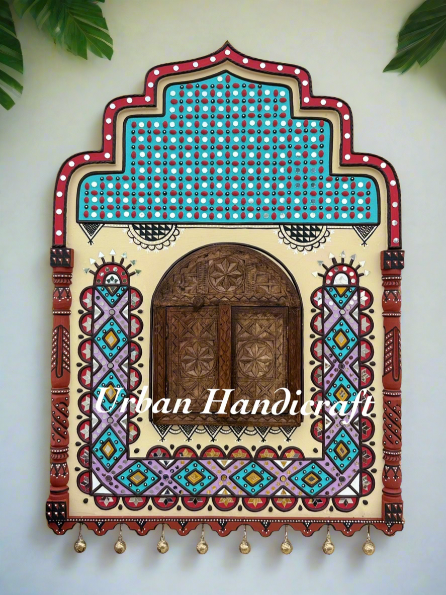 Wooden Jharokha-Wall Decor