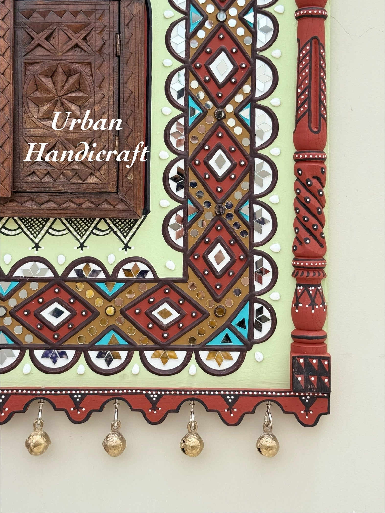 Wooden Jharokha-Wall Decor