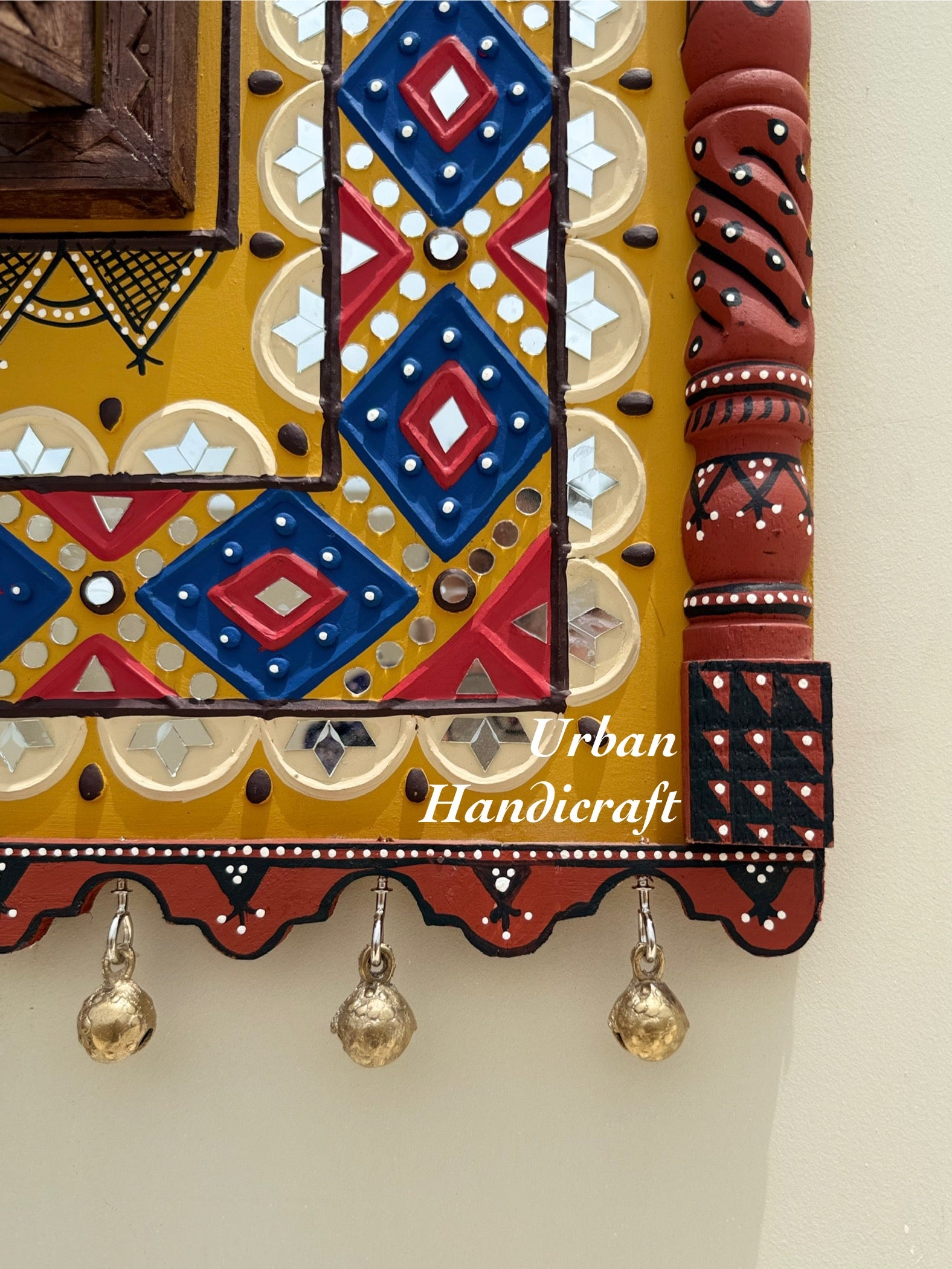 Wooden Jharokha-Wall Decor