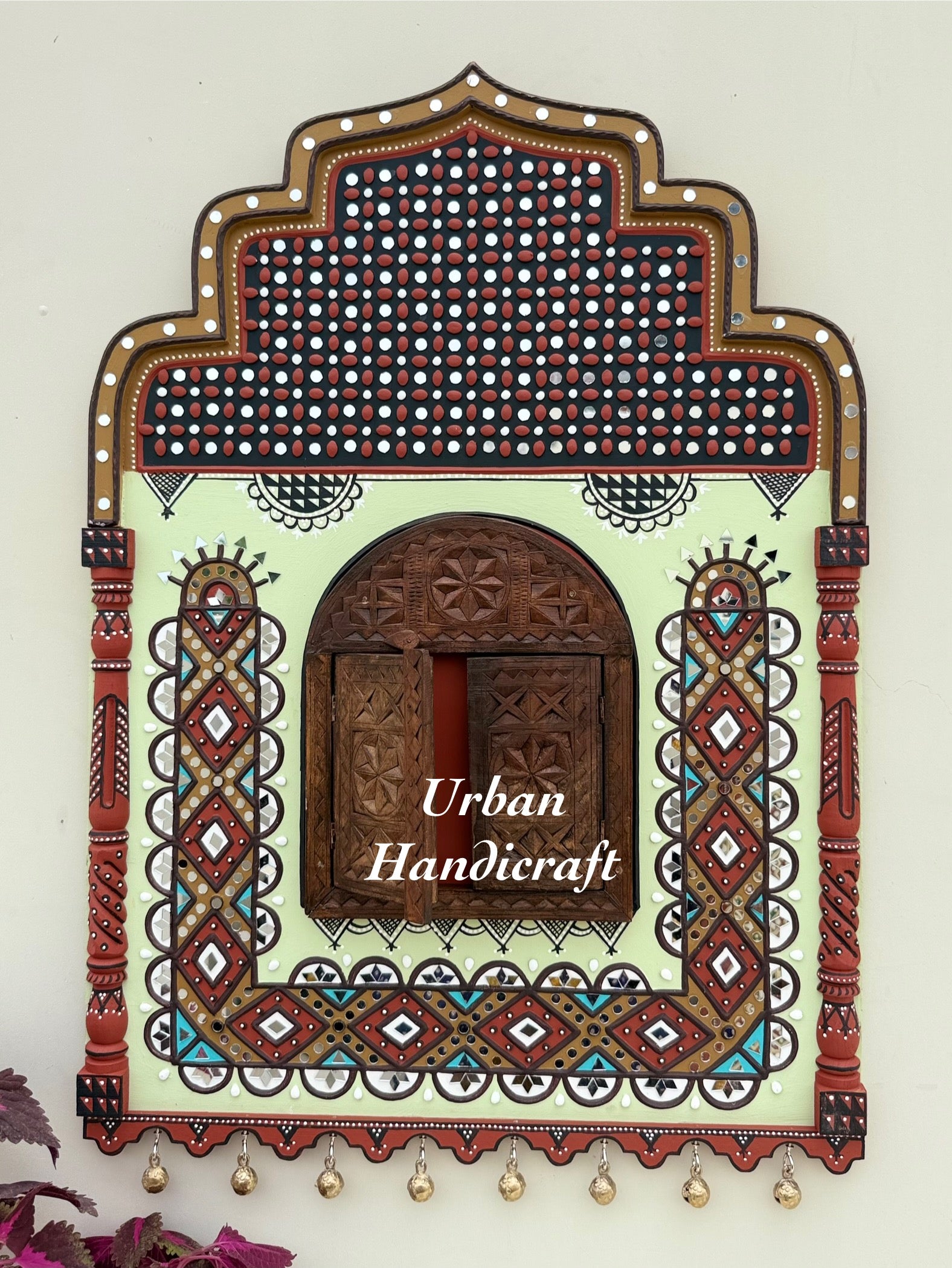 Wooden Jharokha-Wall Decor