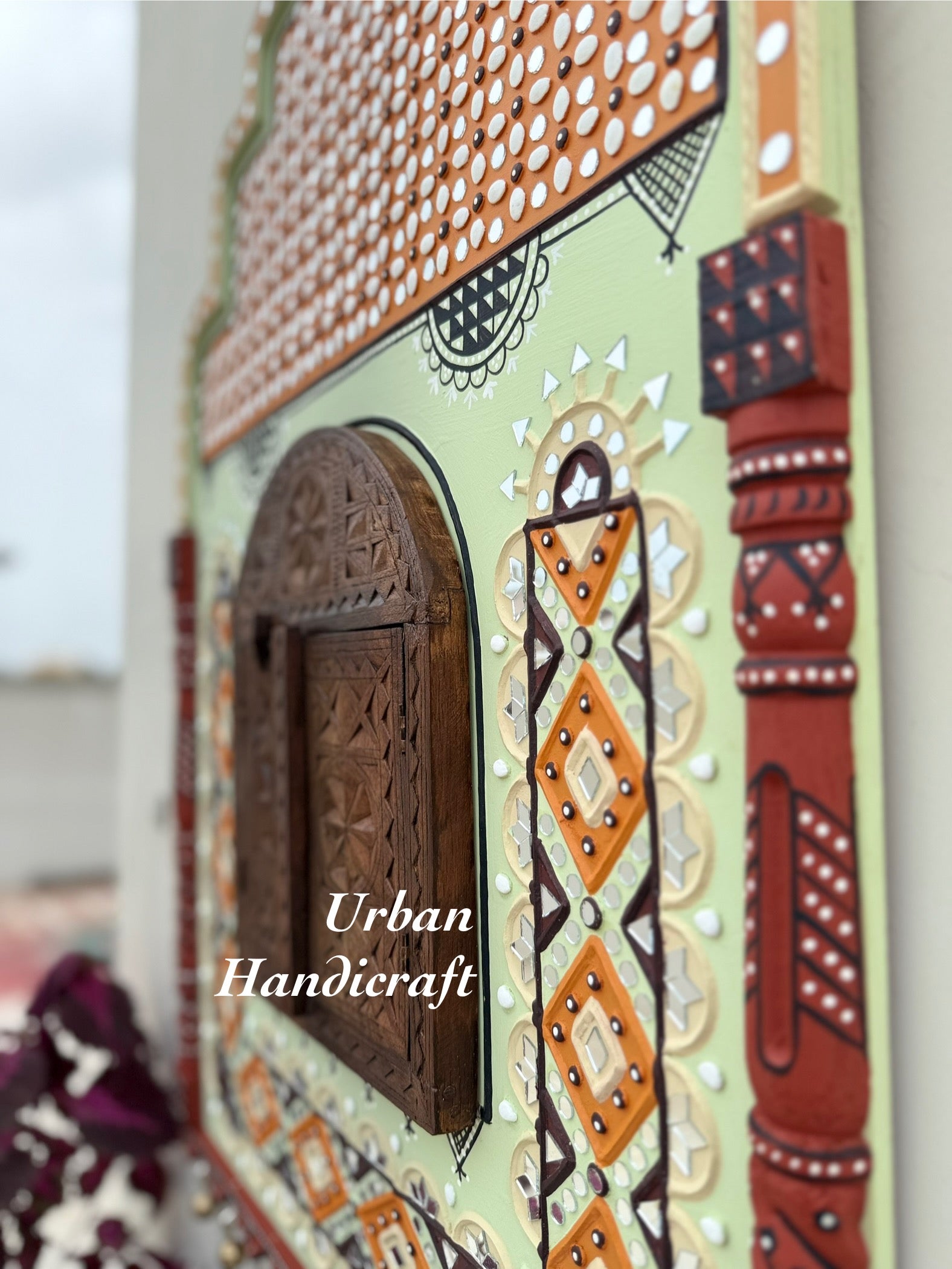 Wooden Jharokha-Wall Decor